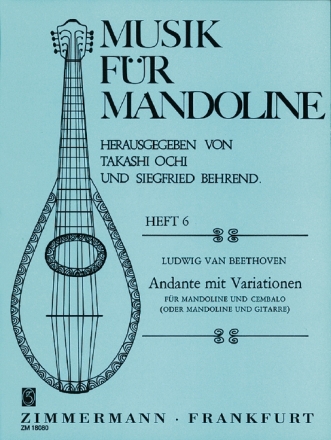 Andante mit Variationen fr Mandoline und Cembalo