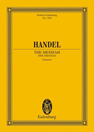 Der Messias fr 4 Solostimmen, Chor und Orchester Studienpartitur