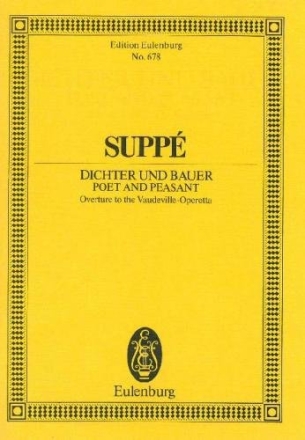Dichter und Bauer - Ouvertre fr Orchester Studienpartitur