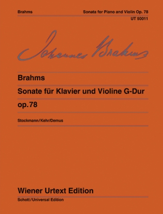 Sonate G-Dur op.78 fr Violine und Klavier