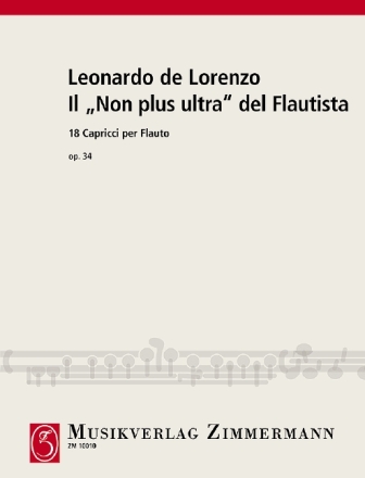 Il Non plus ultra del Flautista op.34 18 Capricci per flauto