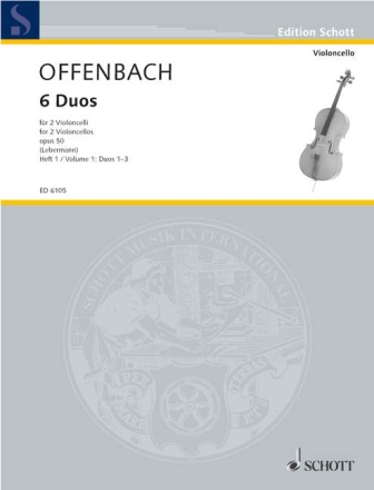 6 Duos op.50 Band 1 (Nr.1-3) fr 2 Violoncelli Stimmen