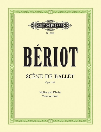 Ballett-Szene op.100 fr Violine und Klavier