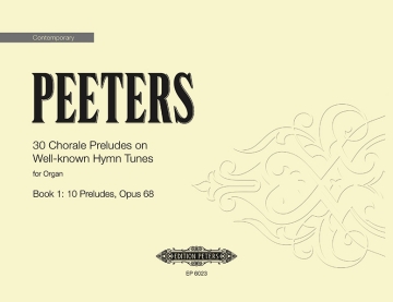 Chorale Preludes op.68 no.1-10 for organ