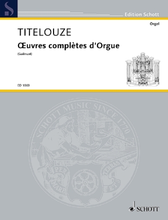 Oeuvres compltes d'Orgue fr Orgel