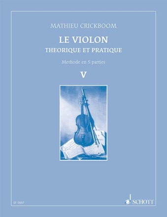 Le violon thorique et pratique vol.5