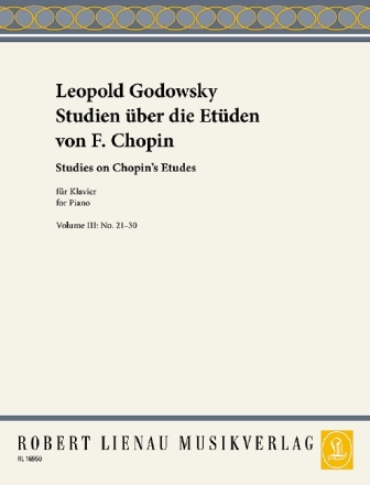 Studien ber die Etden von Chopin Band 3 (Nr.21-30) fr Klavier