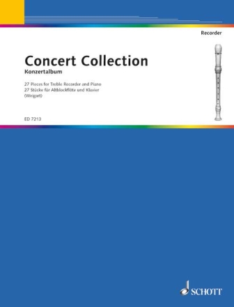 Konzertalbum fr Alt-Blockflte und Klavier