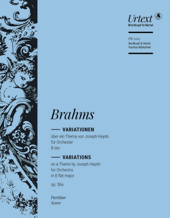 Variationen ber ein Thema von Joseph Haydn op.56a fr Orchester Partitur