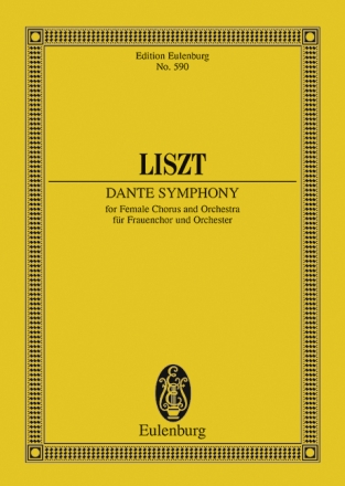 Dante-Sinfonie fr Frauenchor und Orchester Studienpartitur