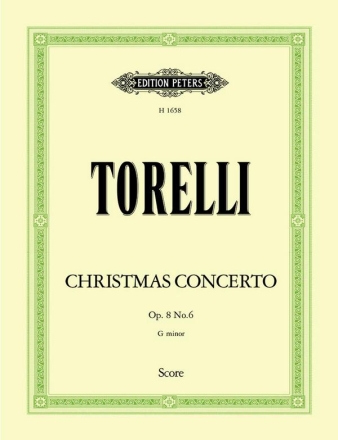 Christmas Concerto g minor op.8,6 fr 2 Violinen, Streicher und Bc Partitur