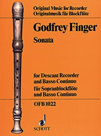 Sonata for soprano recorder and piano