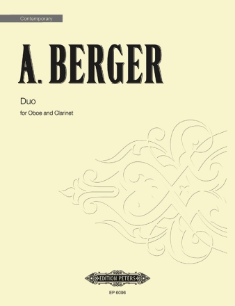 Duo for oboe and clarinet Score