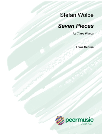 7 pieces for 3 pianos 3 scores