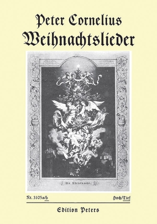 Weihnachtslieder op.8 fr Gesang (tief) und Klavier (dt/en)