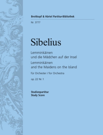 Lemminkinen und das Mdchen A. Saari op.22,1 fr Orchester Studienpartitur