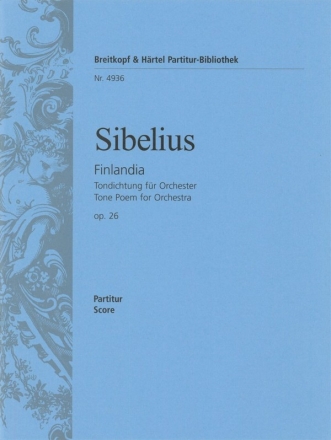 Finlandia op.26 Tondichtung fr Orchester Partitur