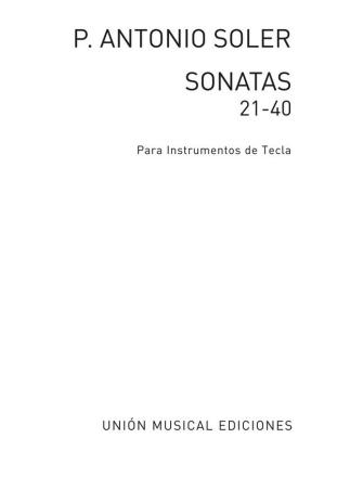 Sonatas vol.2 (nos.21-40) for keyboard instruments