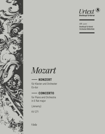 Konzert Es-Dur Nr.9 KV271 fr Klavier und Orchester Viola