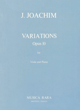 Variations op.10 for viola and piano