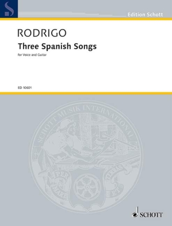 3 spanish Songs for voice and guitar (sp)