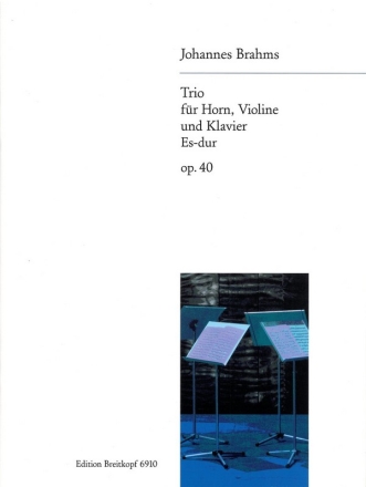 Trio op.40 fr Klavier, Violine und Horn Stimmen