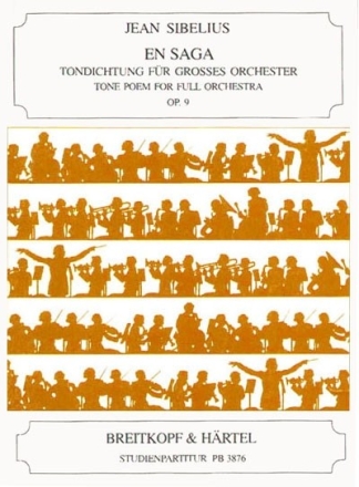 En Saga op.9 - Tondichtung fr Orchester Studienpartitur