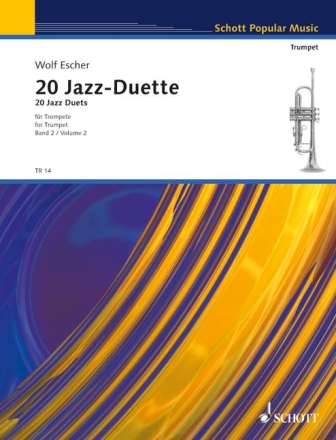 20 Jazz-Duette Band 2 fr 2 Trompeten Spielpartitur
