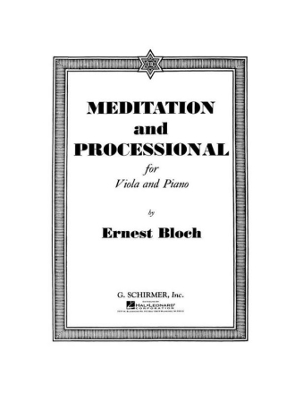 Meditation and Processional for viola and piano
