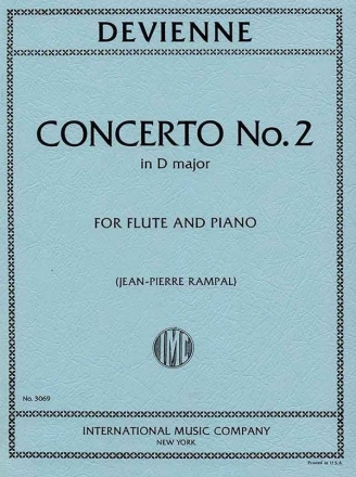 Concerto D major no.2 for flute and piano