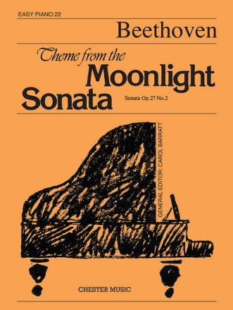 Theme from the Moonlight Sonata for piano