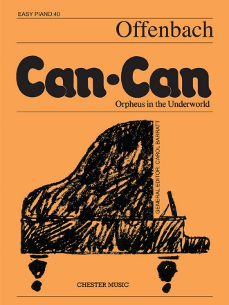 Can-Can for easy piano