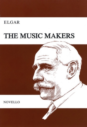 The Music Makers op.69 for alto solo, chorus and orchestra vocal score (en)