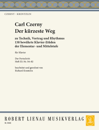 Czerny Krentzlin Band 3 (Fortschritt) fr Klavier