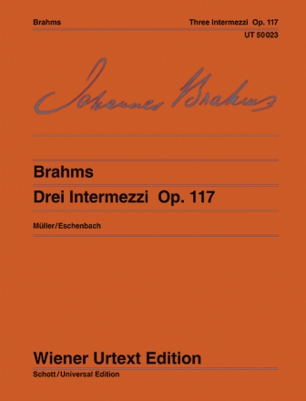 3 Intermezzi op.117 fr Klavier