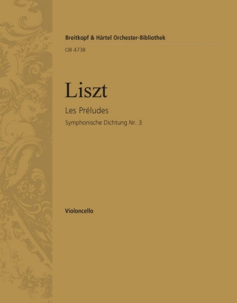 Les Prludes Sinfonische Dichtung Nr.3 fr Orchester Violoncello