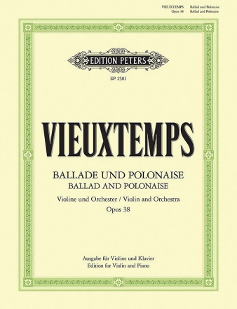 Ballade und Polonaise op.38 fr Violine und Klavier