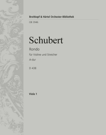 Rondo A-Dur D438 fr Violine und Streichorchester Viola