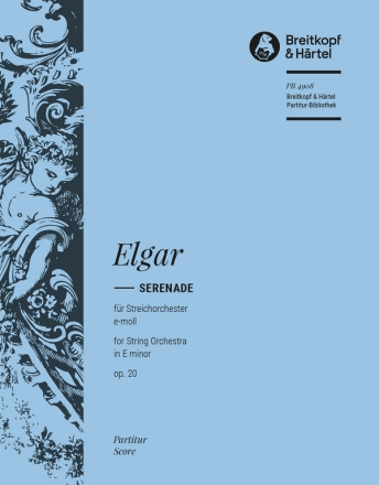Serenade e-Moll op.20 fr Streichorchester Partitur