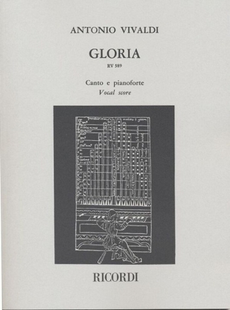 Gloria fr Soli (SSA), Chor und Orchester Klavierauszug (la/en)
