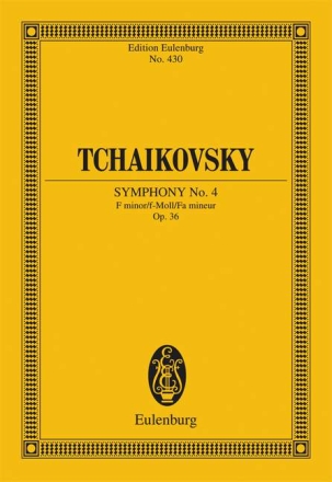 Sinfonie f-Moll Nr.4 op.36 fr Orchester Studienpartitur