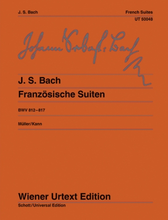 Franzsische Suiten BWV812-817 fr Klavier
