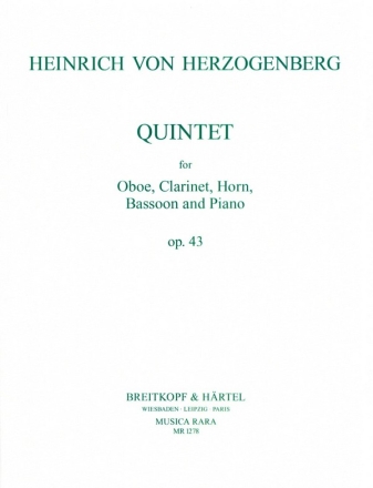 Quintett Es-Dur fr Oboe, Klarinette, Horn, Fagott und Klavier