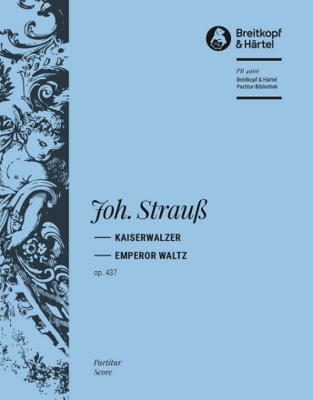 Kaiserwalzer op.437 fr Orchester Partitur