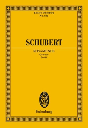 Rosamunde D644 Ouvertre zum Melodram 'Die Zauberharfe' fr Orchester Studienpartitur