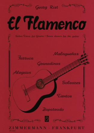 El flamenco 4 Tänze für Gitarre