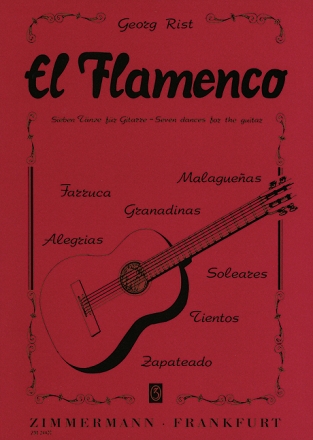 El flamenco 4 Tnze fr Gitarre