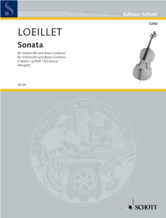Sonata g-Moll fr Violoncello und Klavier