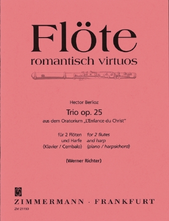 Trio aus 'L'enfance du christ' op.25 fr 2 Flten und Harfe