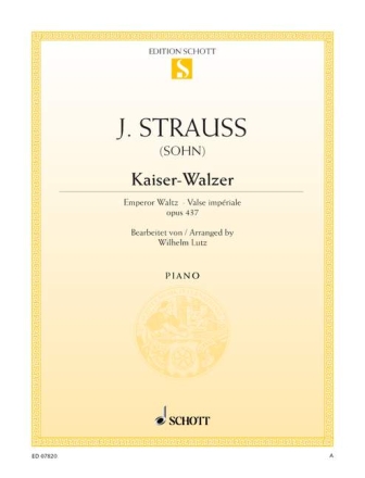 Kaiser-Walzer op. 437 fr Klavier